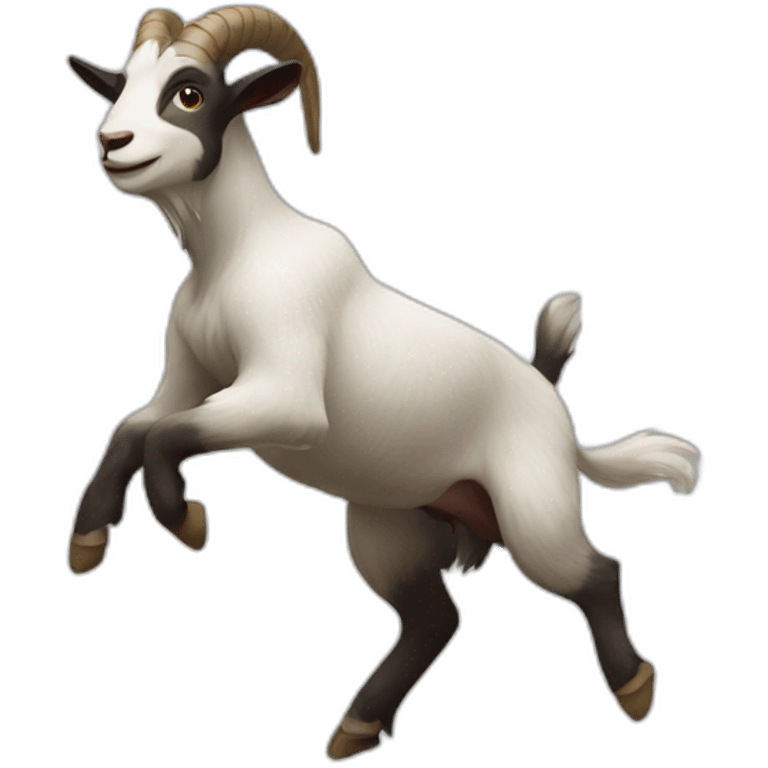 dancing goat emoji