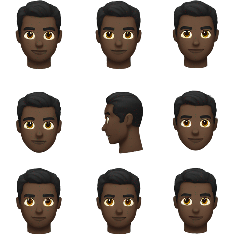 Black superman full emoji