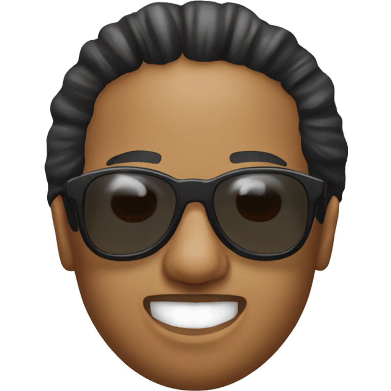 Blind stevie wonder speaking emoji