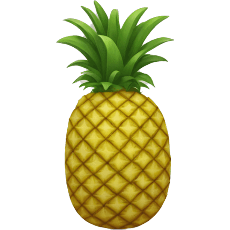 cut pineapple emoji