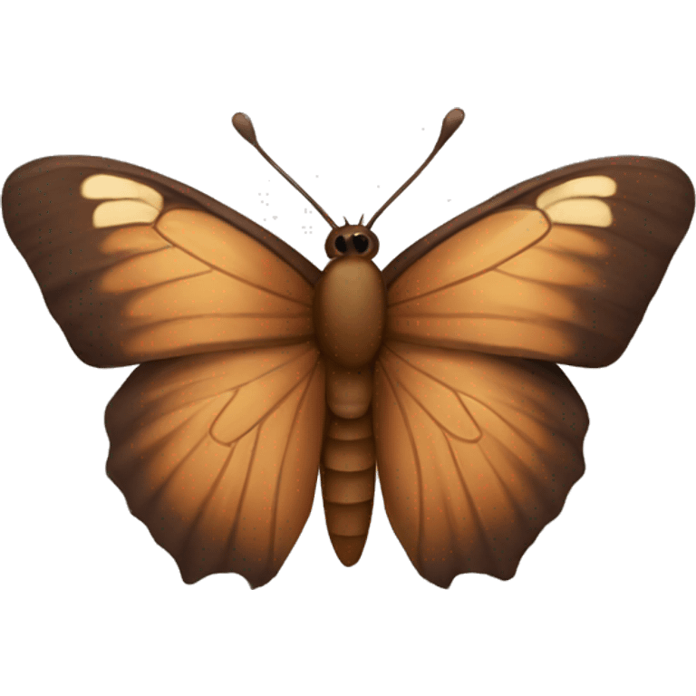 Brown butterfly  emoji