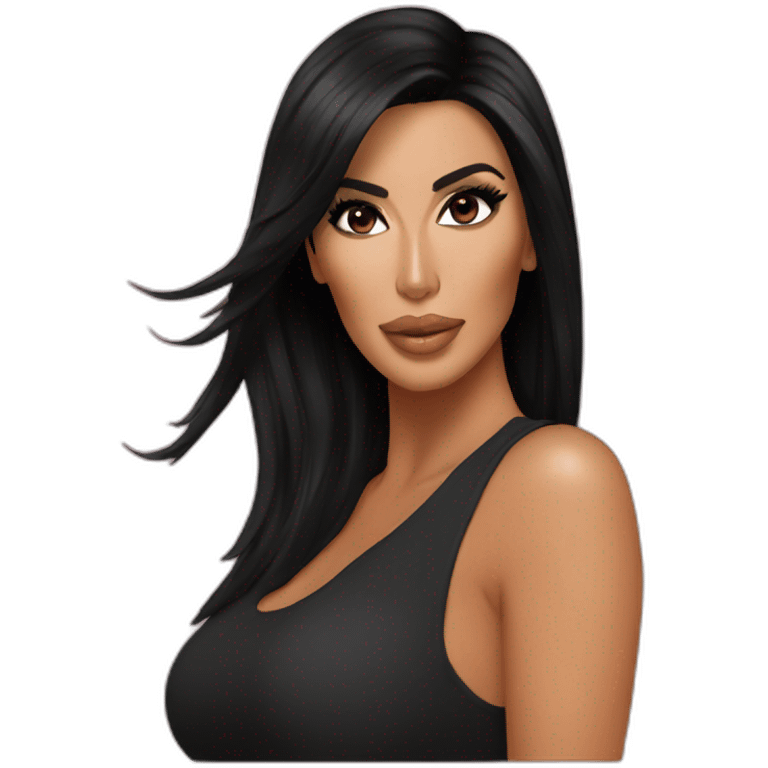 Kim Kardashian one emoji