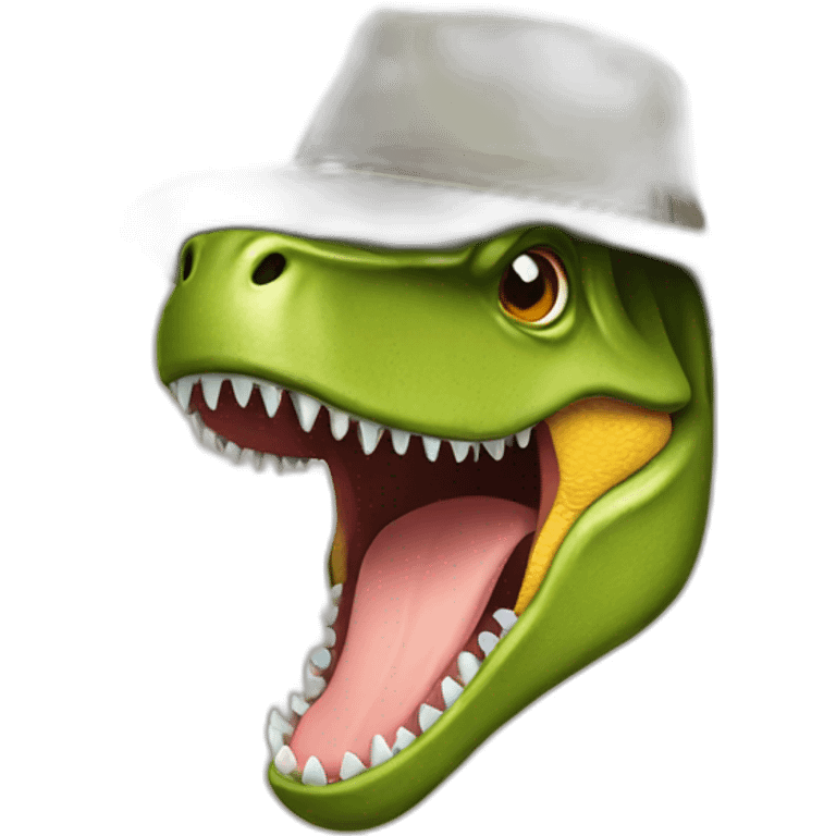 Trex hat emoji