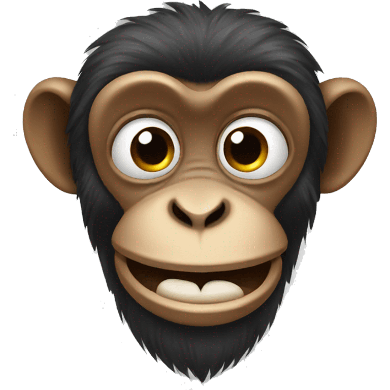 Funny monkey  emoji