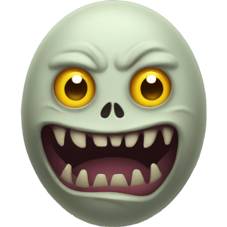 Scary creature emoji