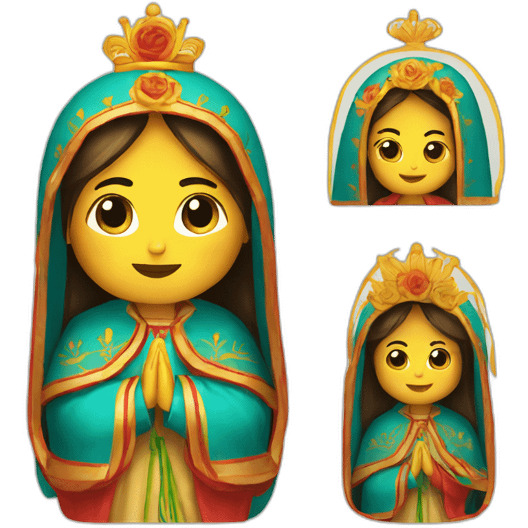 La virgen de Guadalupe emoji