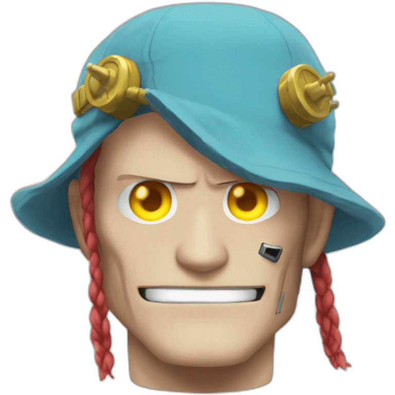 hacker franky - one piece emoji