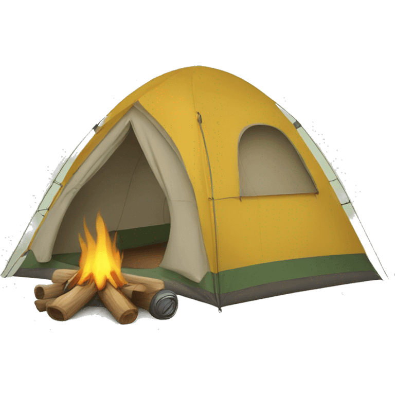 camping emoji