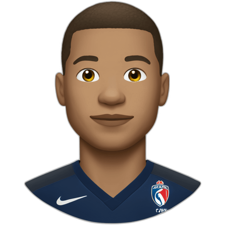 Kyllian Mbappé emoji