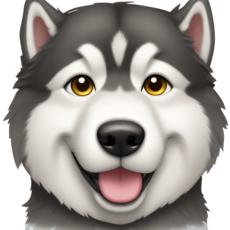 alaskan malamute emoji