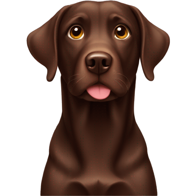 chocolate lab emoji