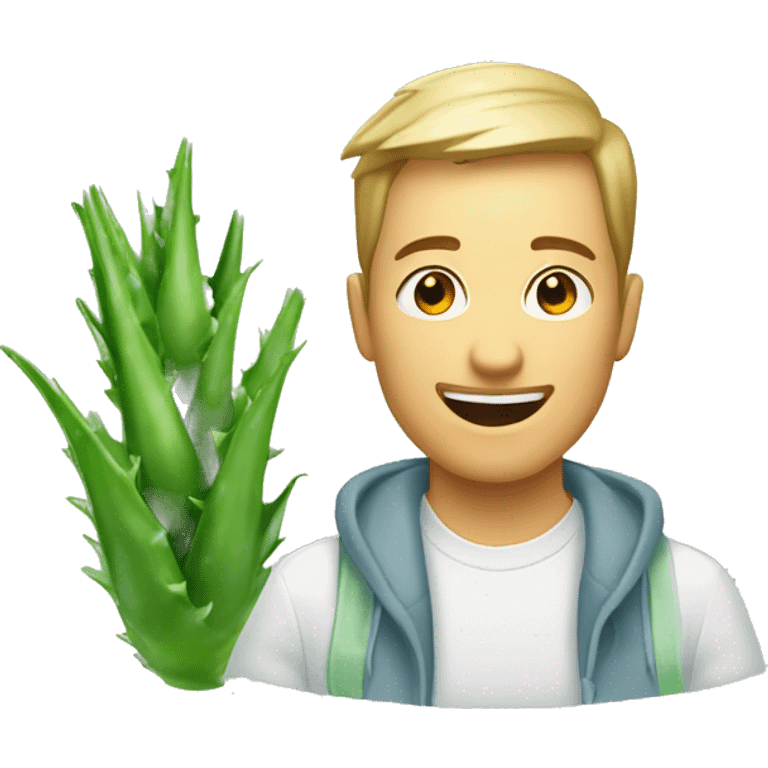 Aloe vera gel emoji