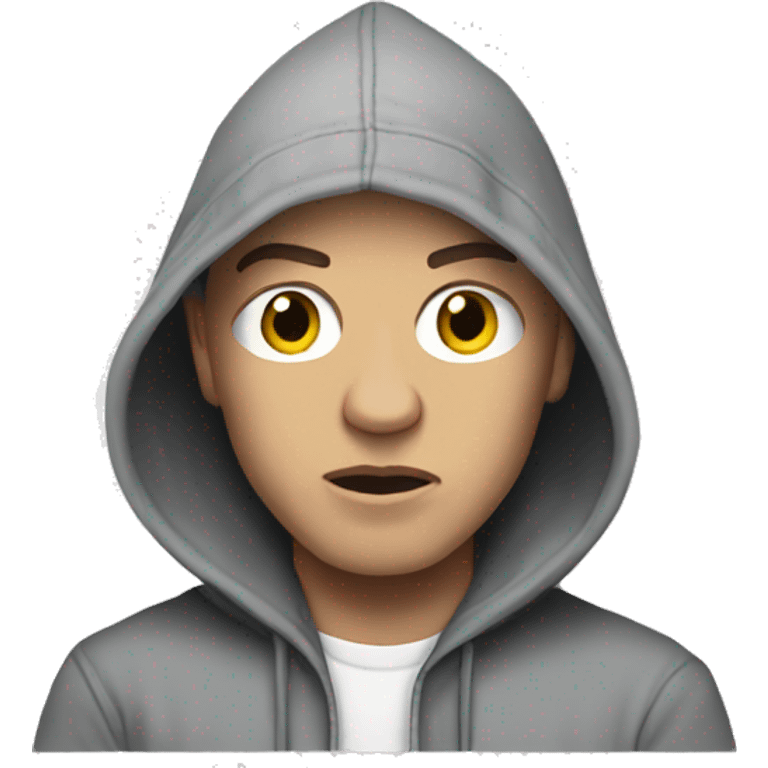 eminem with hoodie emoji