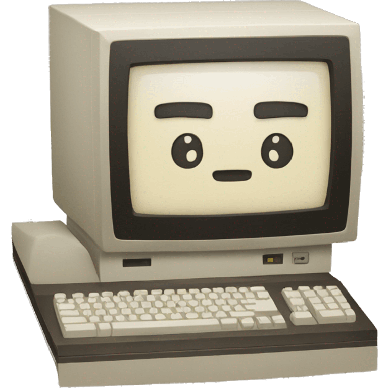 computer in ancient Japanese style emoji