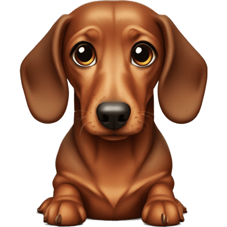 dachshund dog emoji