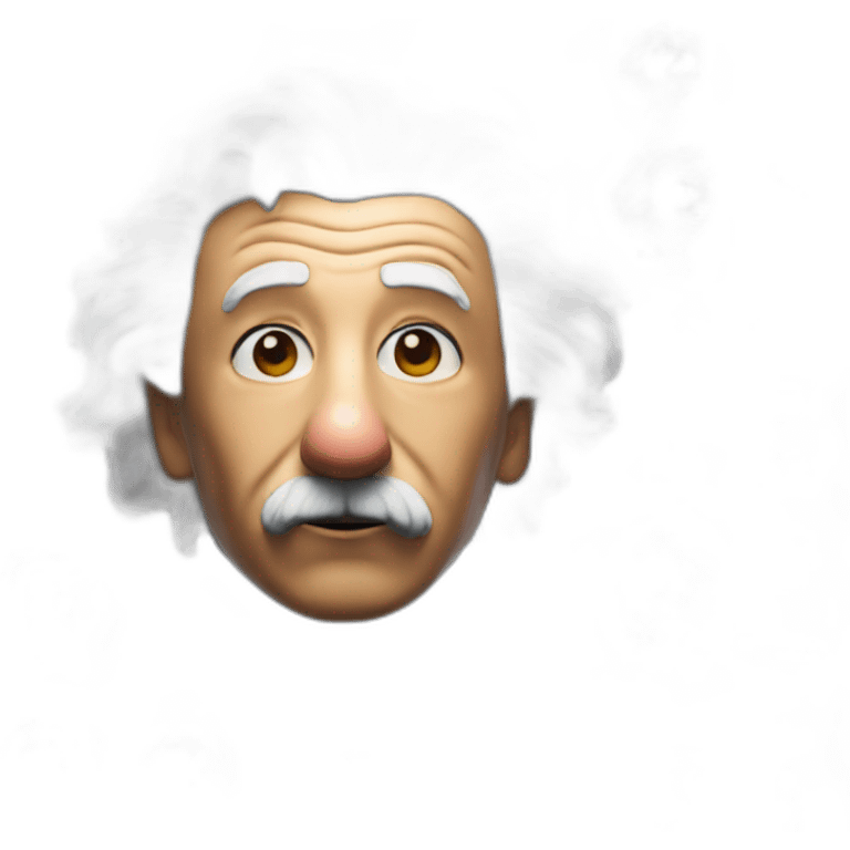 ALBERT EINSTEIN ROBOT IN VERSION FORTNITE emoji