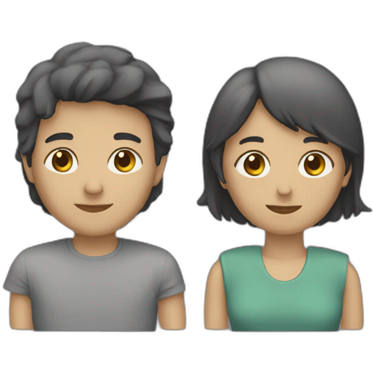 Dos personas abrazadas emoji