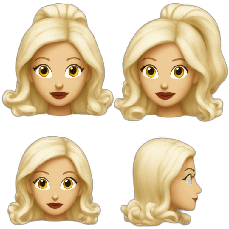 christina aguilera genie emoji