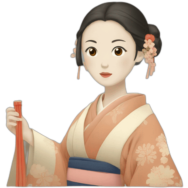 japanese-girl-in-the-Heian-era emoji