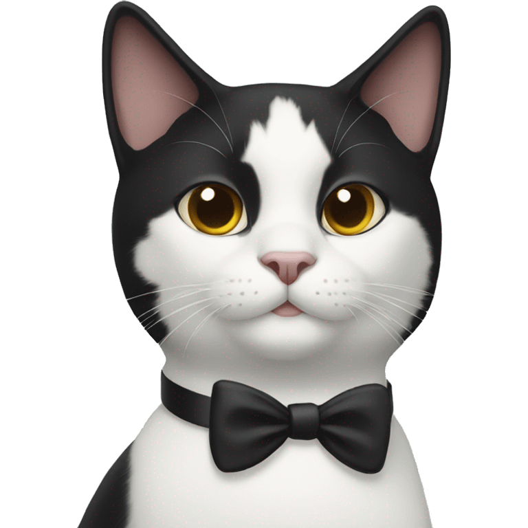 tuxedo cat emoji