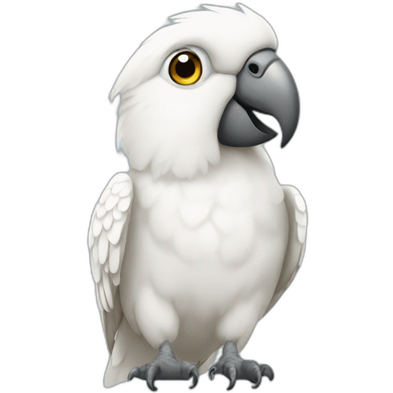 white parrot emoji