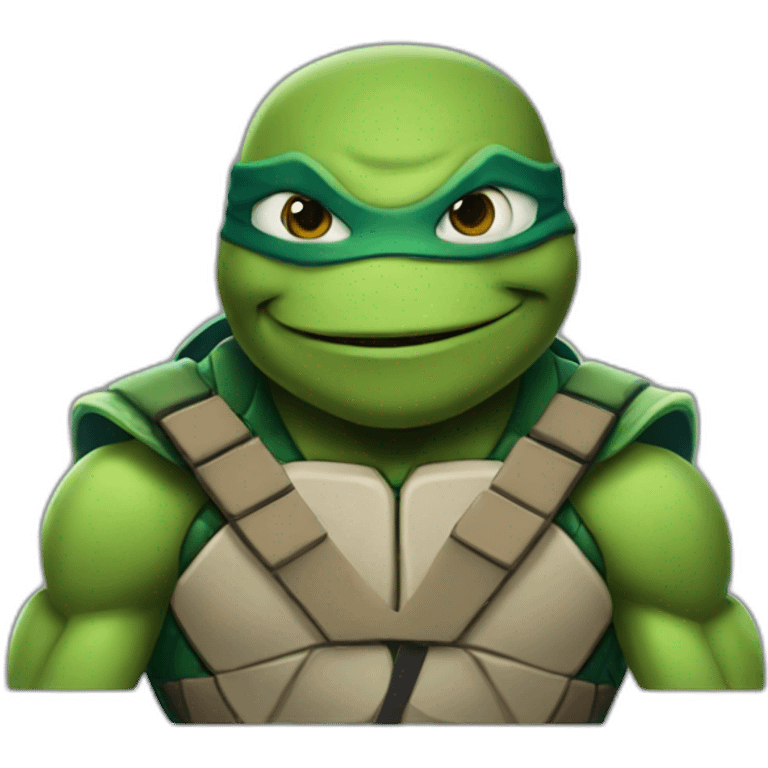 Mbappe ninja turtle emoji