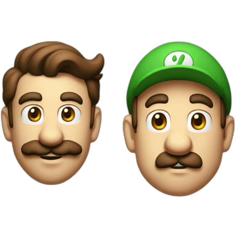 Mario and luigi emoji