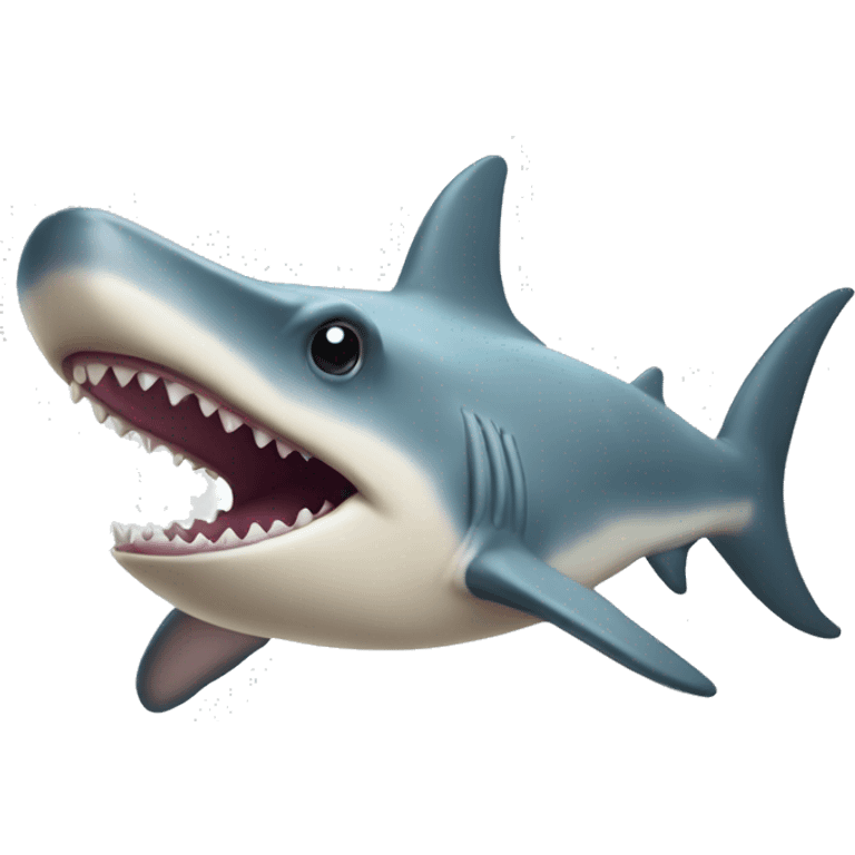 Cute hammerhead shark  emoji