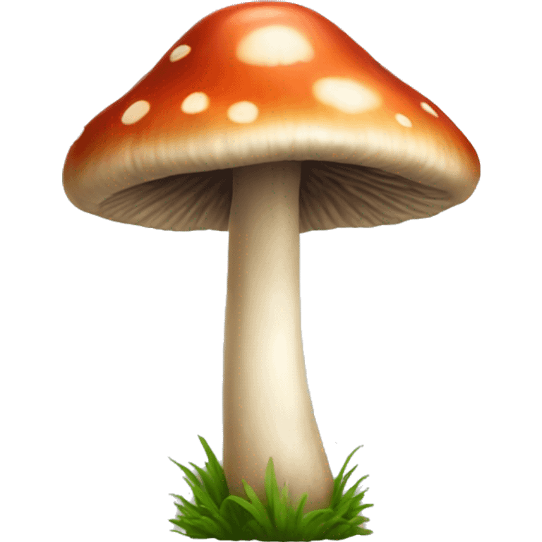 realistic mushroom  emoji