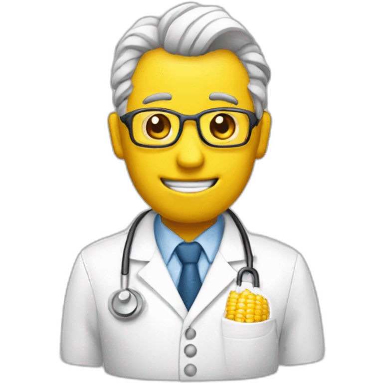 corn doctor emoji