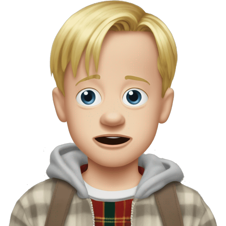 macaulay culkin child from Home Alone emoji