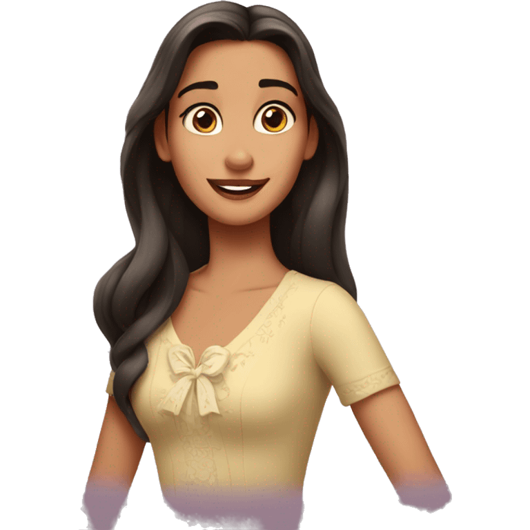 bella de disney emoji