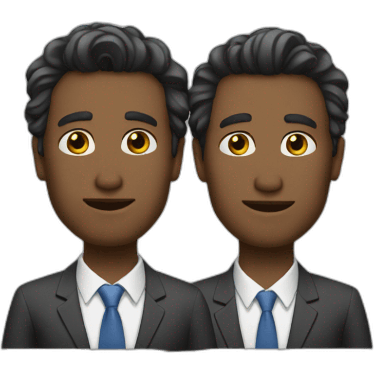 two dudes who are ceos emoji