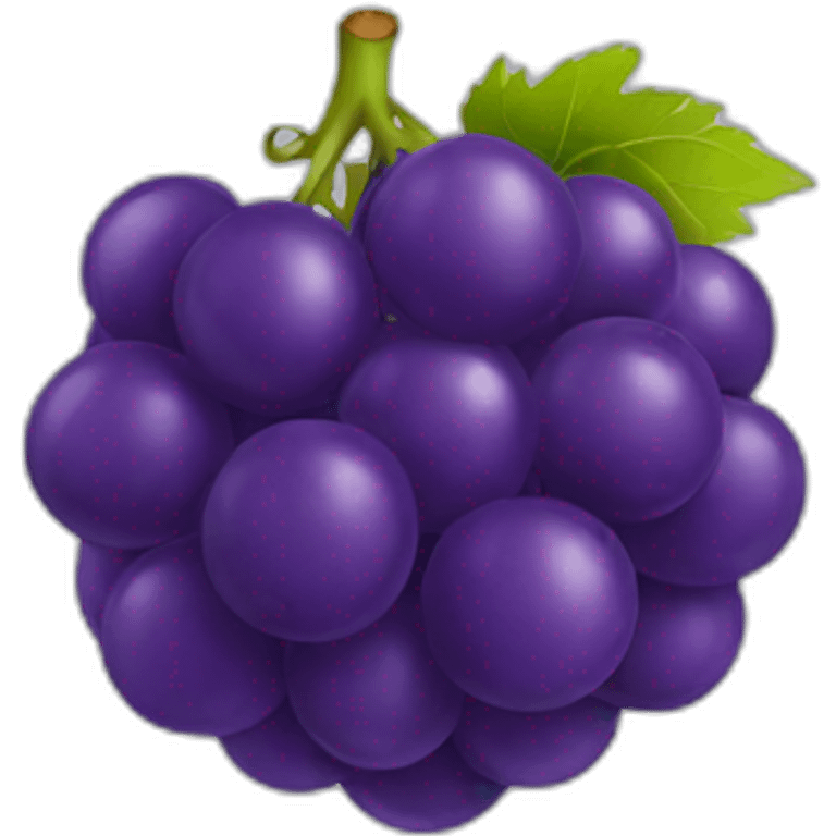 grape sphere emoji