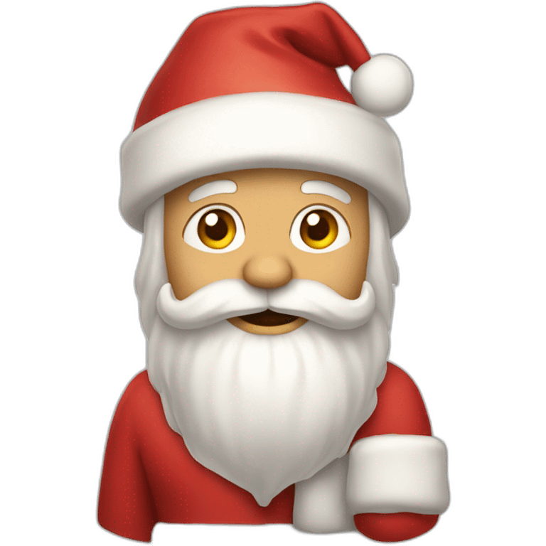 Santa animado emoji