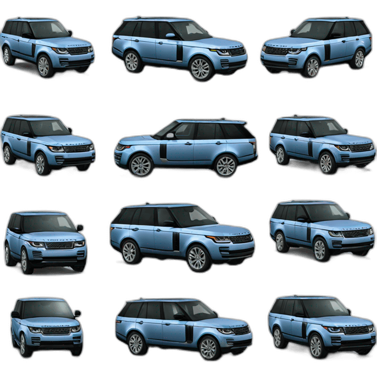 Range rover emoji