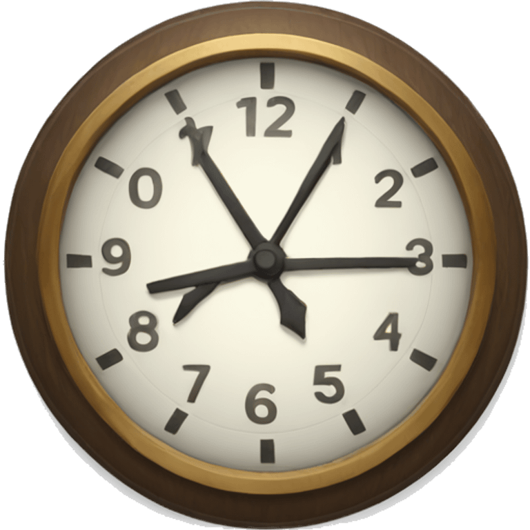 Clock emoji