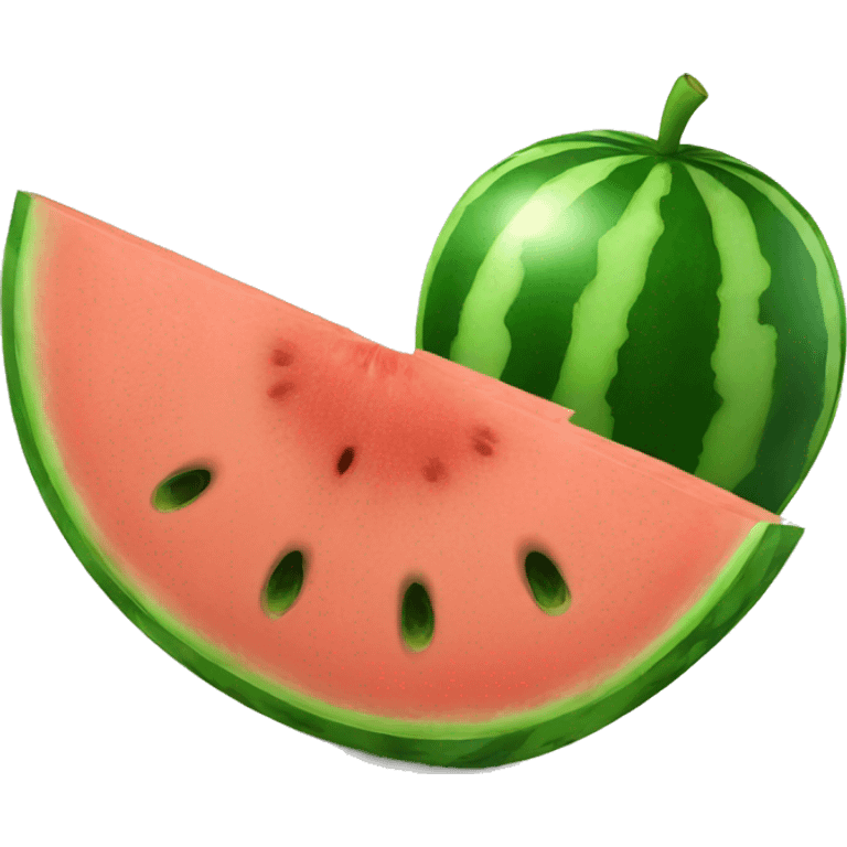 Watermelon strawberry  emoji