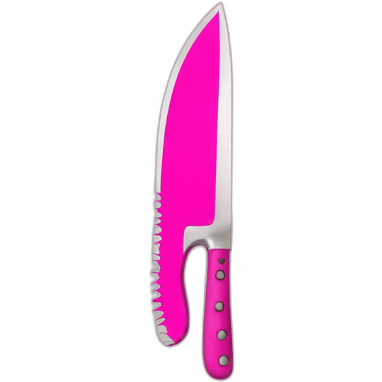 pink knife  emoji