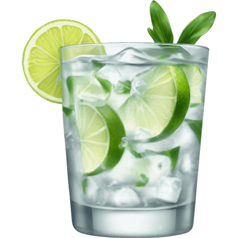 Gin and tonic emoji