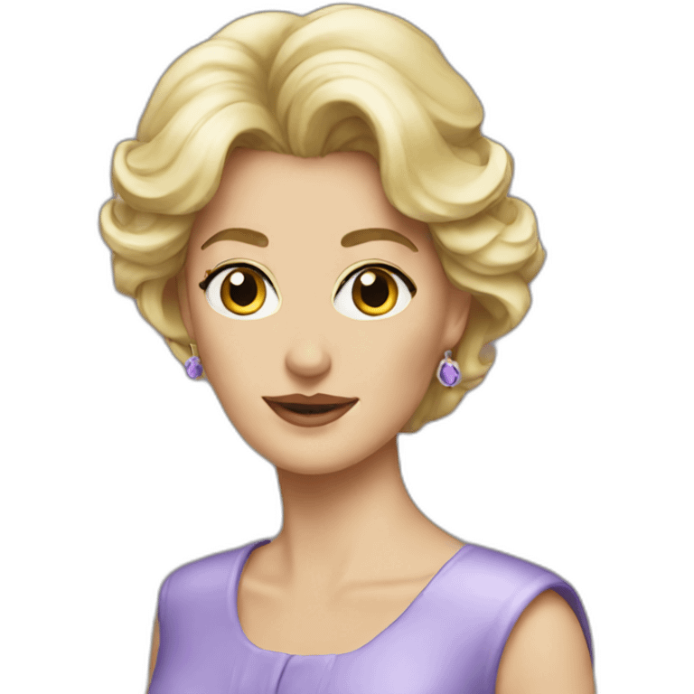 Lady di emoji