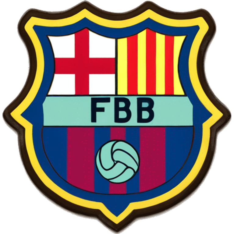 Escudo del barçelona emoji