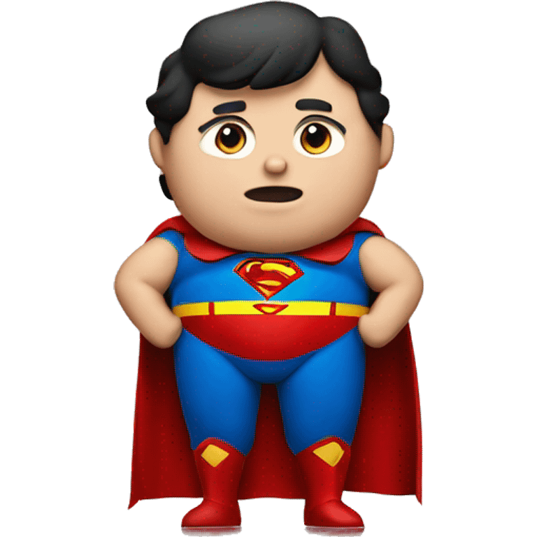 Fat Superman  emoji