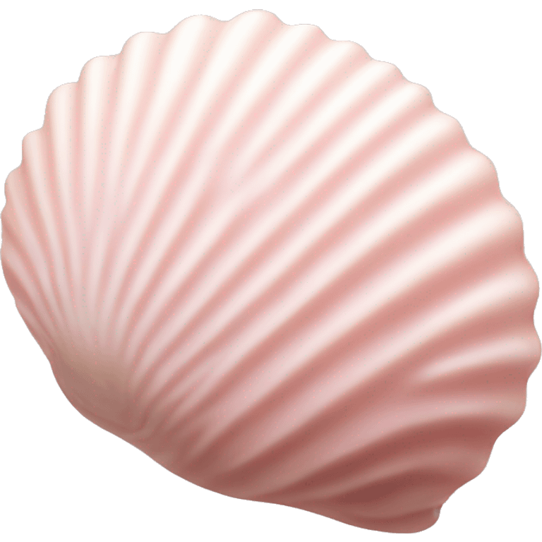 light pink shell emoji