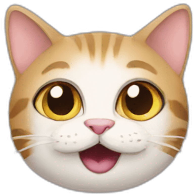 cat crazy emoji