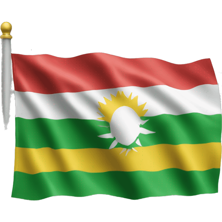 A kurdistan flag emoji