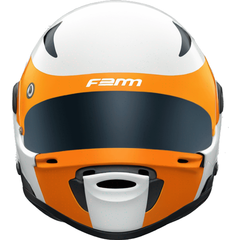 mclaren f1 helmet emoji