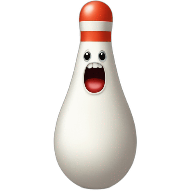 bowling pin monster emoji