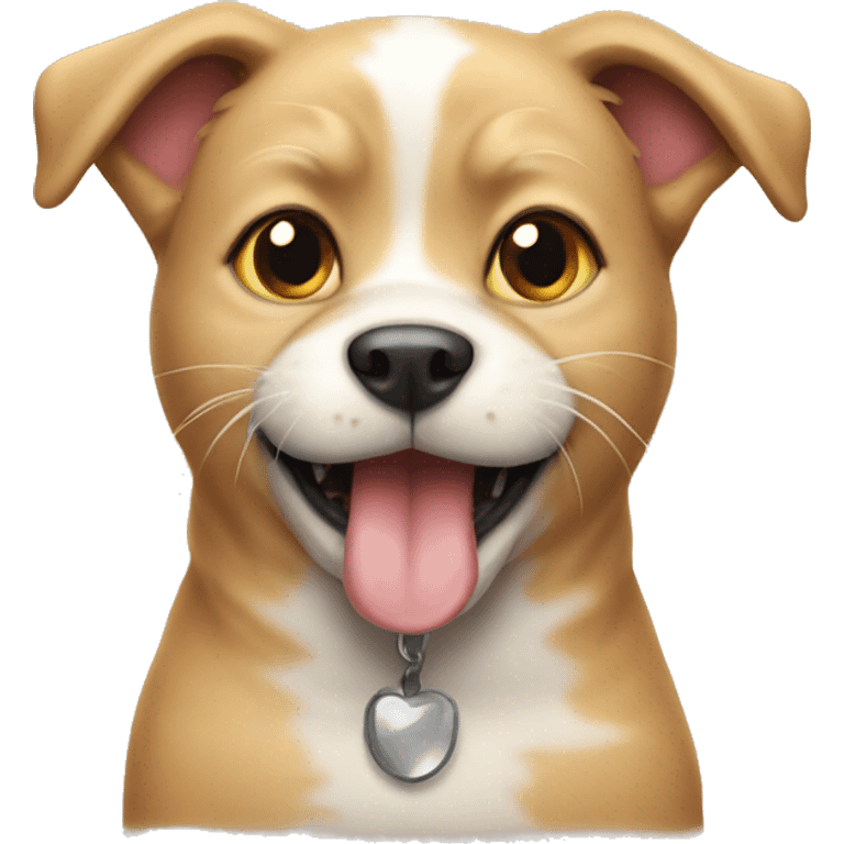 dog cat happy cool  emoji