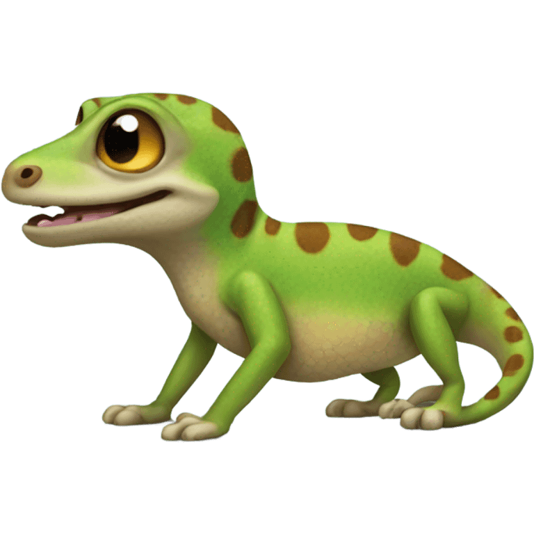 dog gecko emoji